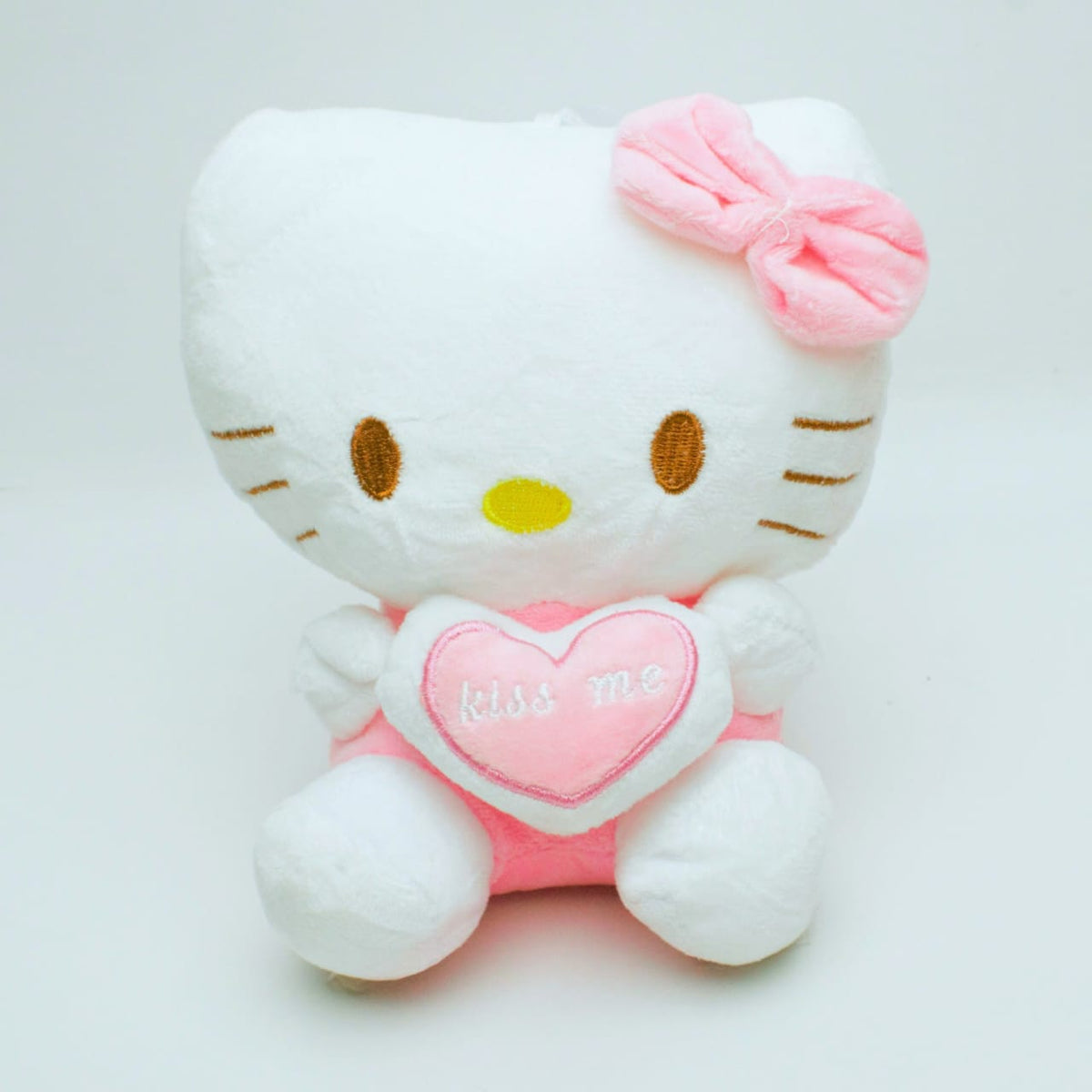 White and Pink Stuff Toy Bear